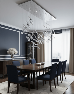 Celestial Cascade Chandelier