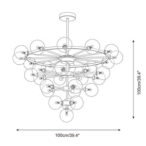 Celestine Bubble Chandelier