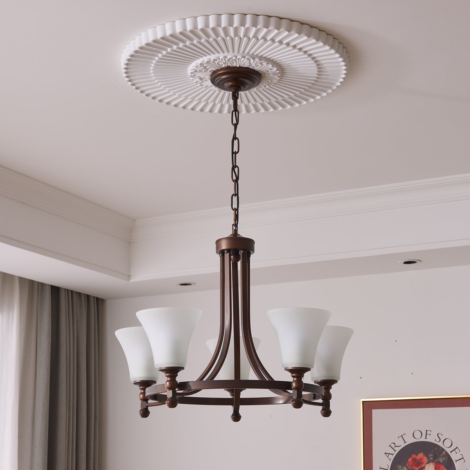 Celestine Glow Chandelier – detail 5