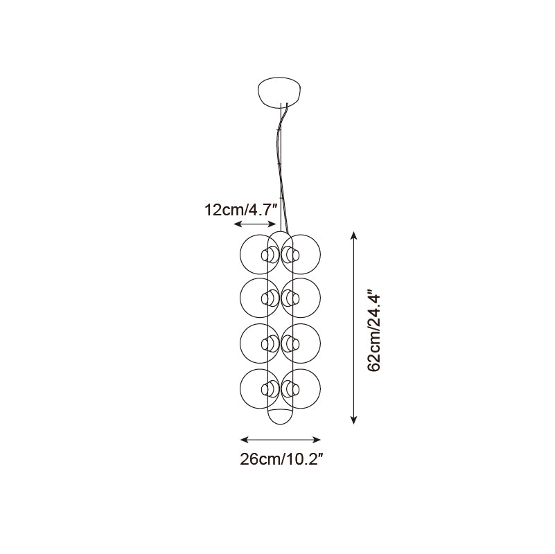Celumi Bubbles Chandelier