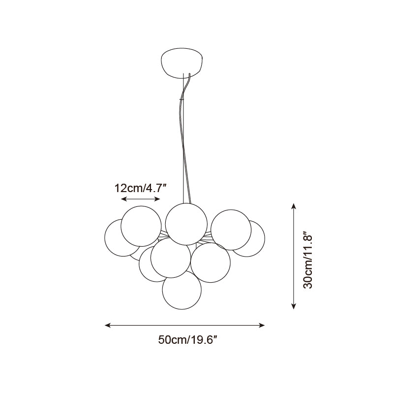 Celumi Bubbles Chandelier