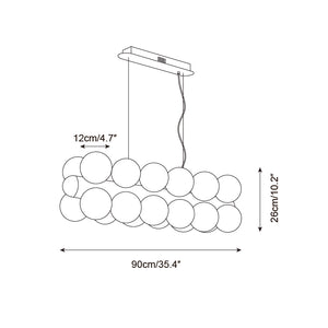 Celumi Bubbles Chandelier