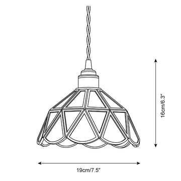 Celviora Pendant Lamp — Dimension drawings 1