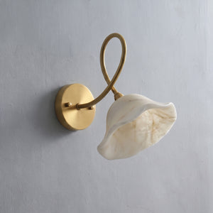 Century Alabaster Wall Sconce