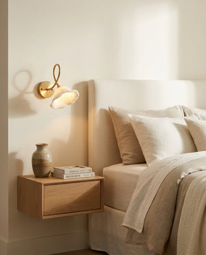 Century Alabaster Wall Sconce
