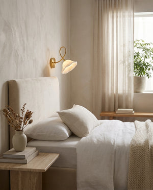 Century Alabaster Wall Sconce