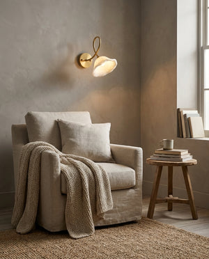Century Alabaster Wall Sconce