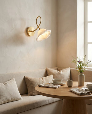 Century Alabaster Wall Sconce