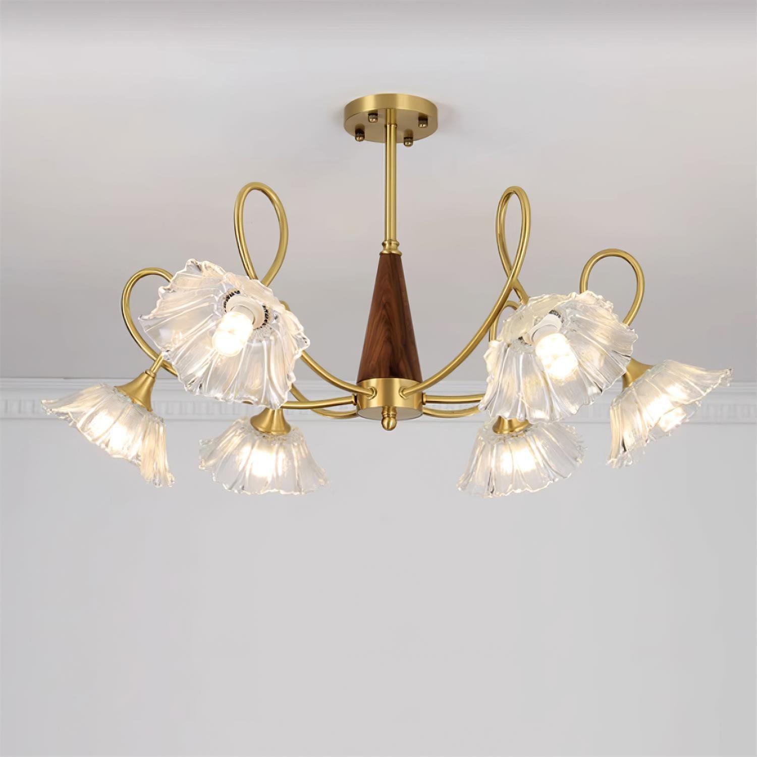 Century Lotus Leaf Chandelier - Docos