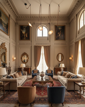 Ceylon Travertine Chandelier