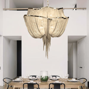 Chains Shimmering Chandelier