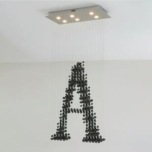Black Stones Chandeliers