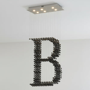Black Stones Chandeliers