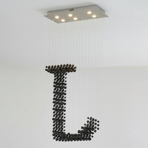 Charcoal Chandeliers L