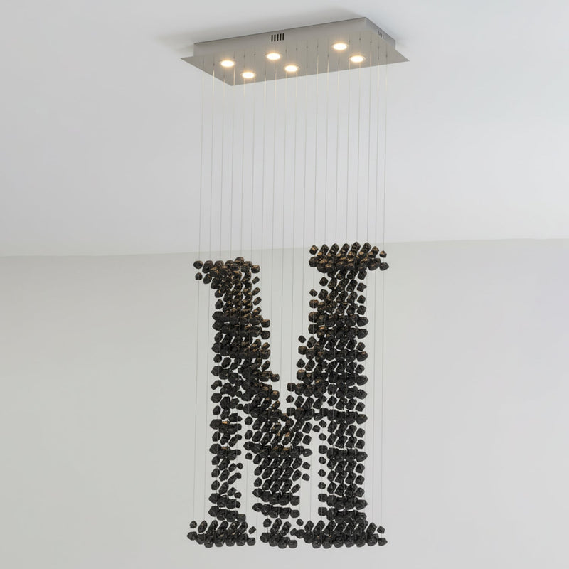 Charcoal Chandeliers M – detail 11