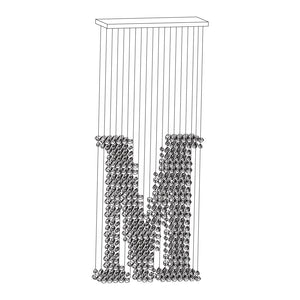 Charcoal Chandeliers M to R