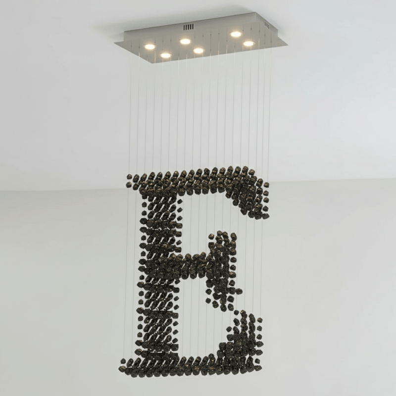 Charcoal Chandeliers E – detail 11