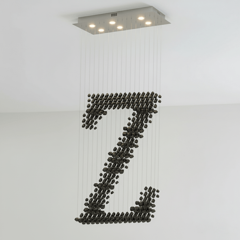 Charcoal Chandeliers Z – detail 8