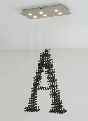 Charcoal Chandeliers A