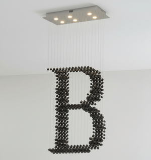 Charcoal Chandeliers B