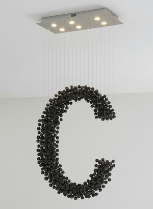 Charcoal Chandeliers C