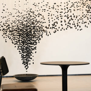 Charcoal Shape Hourglass Chandelier