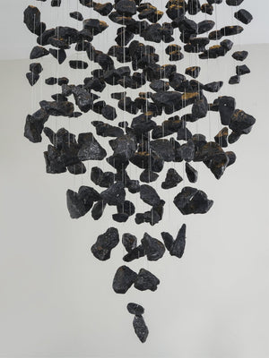 Black Stones Chandeliers