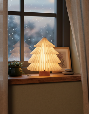 Christmas Tree Fold Table Lamp