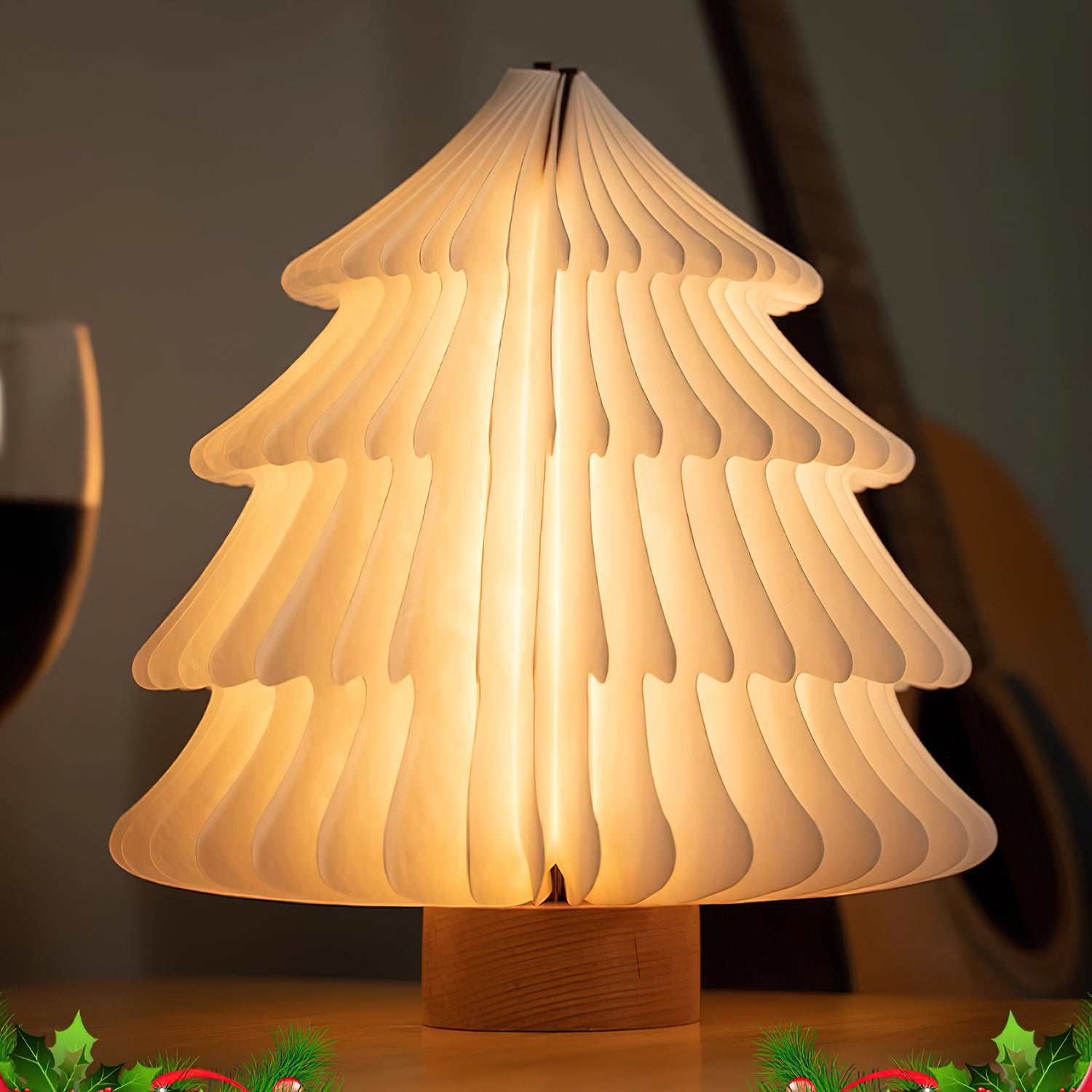 Christmas Tree Fold Table Lamp