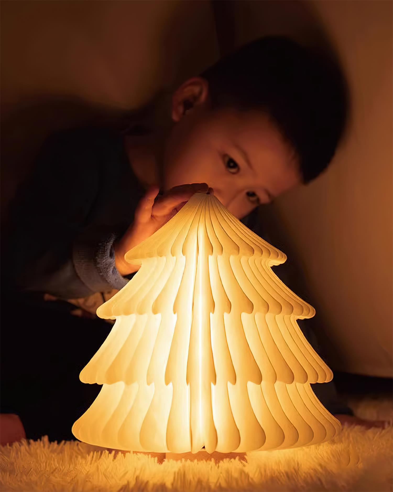 Christmas Tree Fold Table Lamp