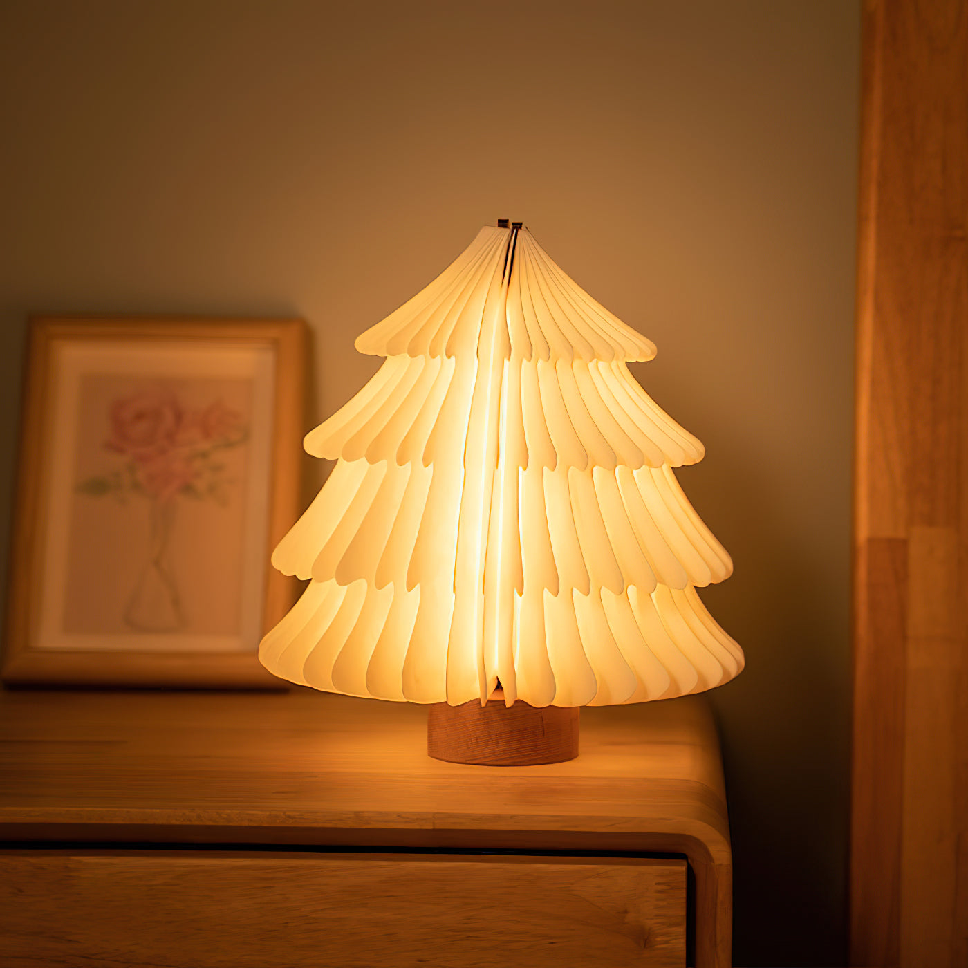 Christmas Tree Fold Table Lamp