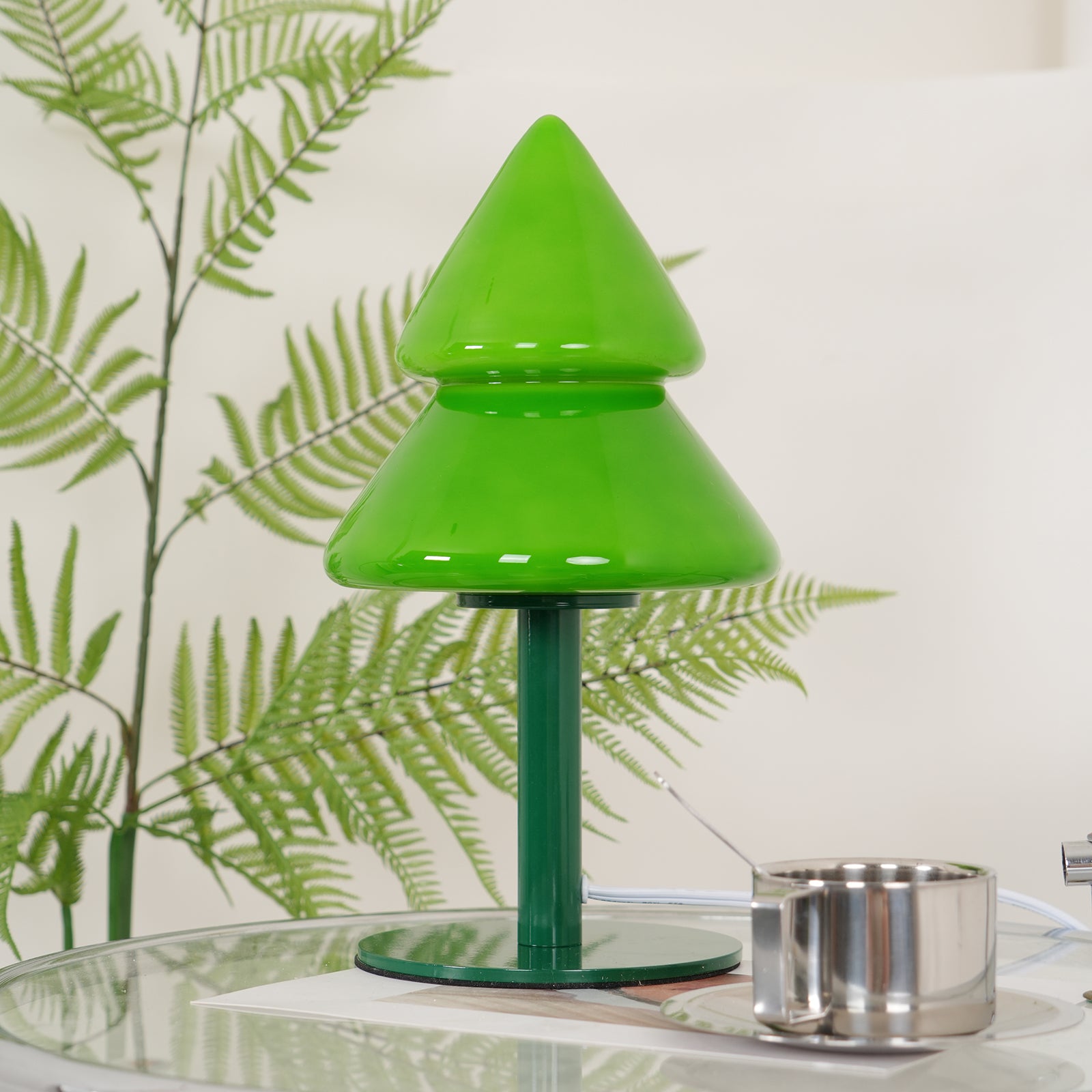 Lámpara de mesa de árbol de Navidad 7″- 12,9″