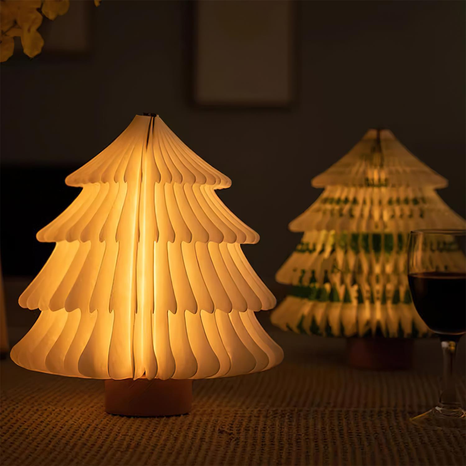 Christmas Tree Fold Table Lamp