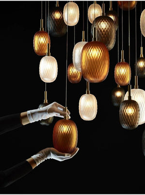 Chromatic Gem Drop Chandelier