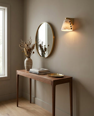 Cicero Alabaster Wall Sconce