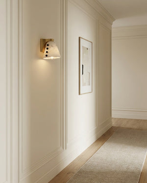 Cicero Alabaster Wall Sconce