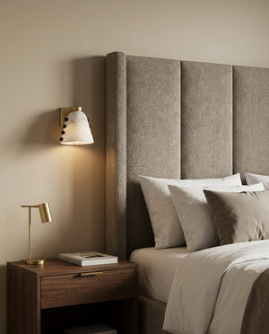 Cicero Alabaster Wall Sconce