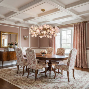 Circular Blossom Chandelier