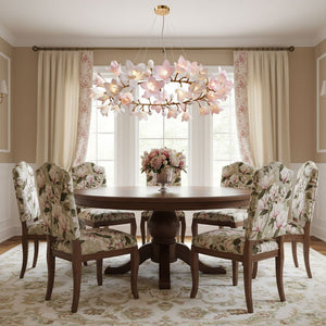 Circular Blossom Chandelier