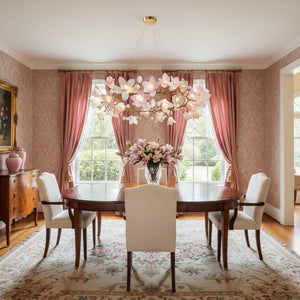 Circular Blossom Chandelier