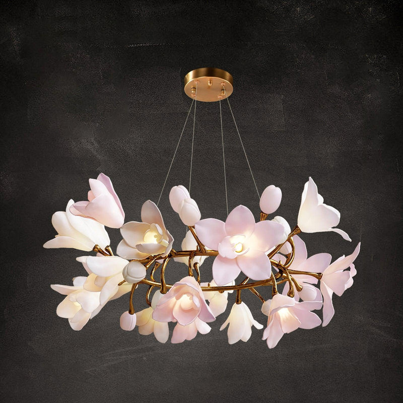 Circular Blossom Chandelier – detail 24