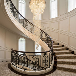 Classic Symphony Spiral Chandelier