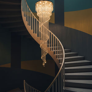Classic Symphony Spiral Chandelier