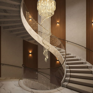 Classic Symphony Spiral Chandelier
