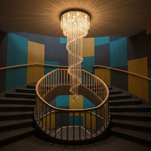 Classic Symphony Spiral Chandelier