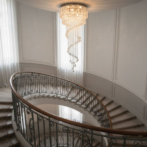 Classic Symphony Spiral Chandelier