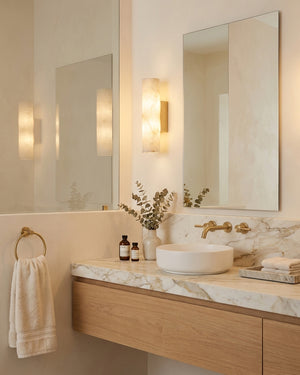 Clasten Alabaster Wall Sconce