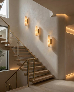 Clasten Alabaster Wall Sconce