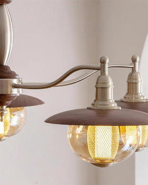 Coachlight Globe Chandelier