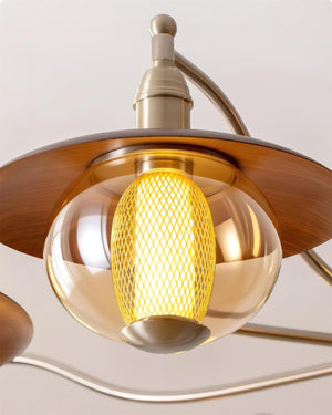 Coachlight Globe Chandelier
